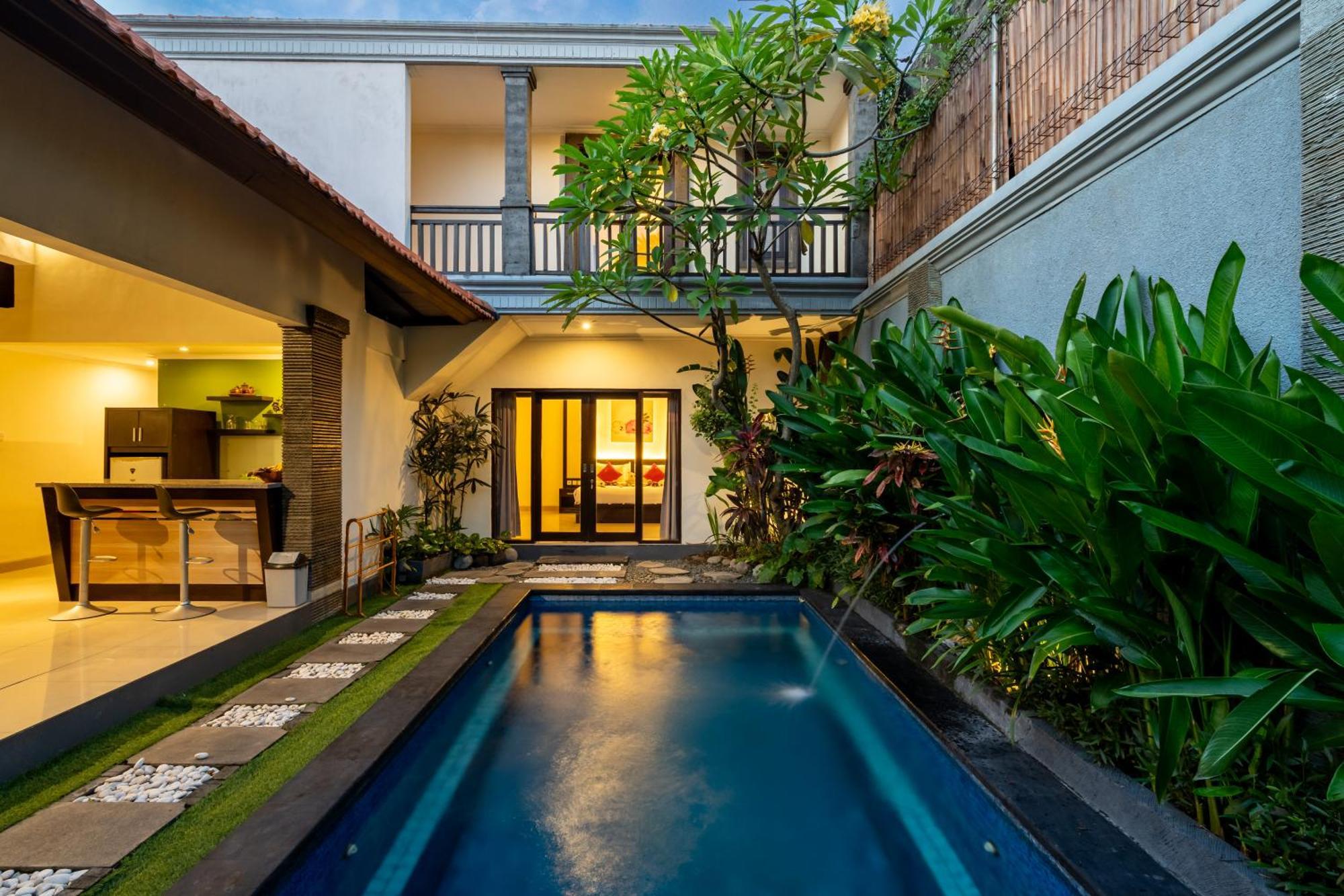 De' Bharata Bali Villas เซมินยัค ภายนอก รูปภาพ